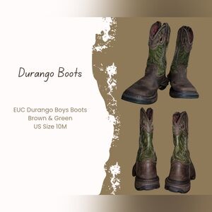 3UC BOYS DURANGO BOOTS - 10M